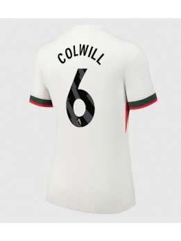 Billige Chelsea Levi Colwill #6 Bortedrakt Dame 2025-26 Kortermet